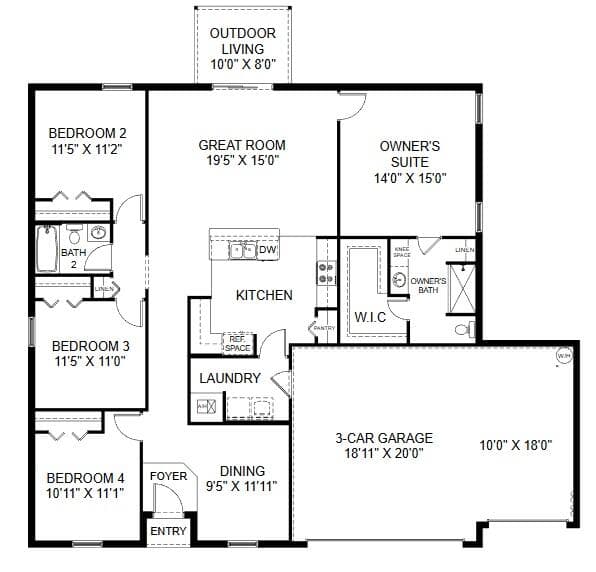 4612 SW Flintstone Drive, Port St. Lucie, FL 34953 in Port St. Lucie - property photo 2
